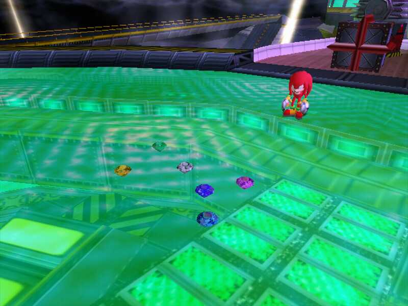 captura de tela de sonic adventure